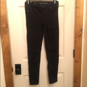 Lauren Conrad Black Straight Leg Jeans Size 0